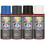Sinto - peinture multi supports peinture pro jaune brillant a�rosol de 400 ml