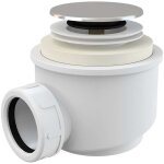 Alcadrain - siphons de baignoire - kit de drainage pour plateaux, click - clack, chrome a466 - 50