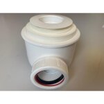 Siphon bonde pour receveur 50mm