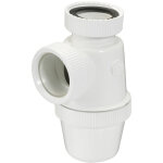 Siphon lavabo nicoll entr�e verticale blanc 50mm �tanche