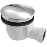 Sapho - siphons - siphon de petite baignoire 90 mm, inox poli 1711c Sapho - siphons - siphon de petite baignoire 90 mm, inox poli 1711c