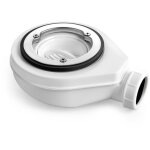 Siphons pour receveurs de douche 90mm, ensemble de drain avec siphon, drain de douche � 40 / 50 mm diam�tre ...