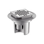 Delabie - siphon r�glable sol dur 100x100 sortie �40 - 682001