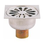 Valentin - bonde carre 10x10 inox laiton droit - 46020000000