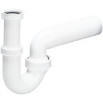 Siphon de tube dallmer 100 / 0 sans raccord pour appareils de lavage 11 / 2 xdn 40