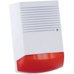 Sirene factice extrieure chacon non alimente - blanc