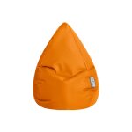 Sitting point - pouf poire brava l orange Sitting point - pouf poire brava l orange