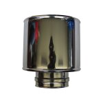 Chapeau anti - intemprie double paroi isole -  int / ext: 150 - 200