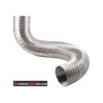 Sivac ? gaine vmc aluminium extensible 130 mm ? longueur de 0, 6 � 3 m ? pour syst�mes de ventilation ...