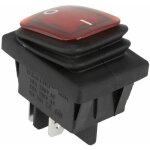 Sjlerst ? interrupteur � bascule on - off 220v 20a ? 4 broches �tanche ip67 avec voyant rouge et vert ...