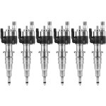 Sjlerst - 6 pi�ces injecteur de carburant pour bmw 135i 335i 535i 650i 740i 750i x6 13537585261 - 09