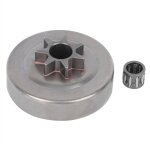 Sjlerst - 7t pignon d'embrayage drum sprocket roulement  aiguilles pour trononneuse 36 41 136 137 141 ...