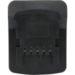 Sjlerst - adaptateur de batterie pour batterie 18v / 20v, pour batterie au lithium metabo 18v, adaptateur ...