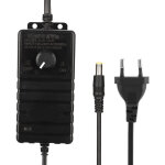 Sjlerst adaptateur secteur 24w 2a, r�gulation de vitesse de tension r�glable, faible perte, ordinateur ...