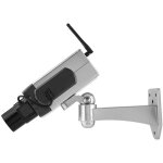 Caméra factice surveillance fausse caméra rotation automatique pour extérieur / intérieur - sjlerst Caméra factice surveillance fausse caméra rotation automatique pour extérieur / intérieur - sjlerst