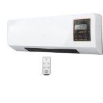 Sjlerst climatiseur portable, climatiseur mural ptc chauffage de refroidissement climatiseur, eu 220v ...