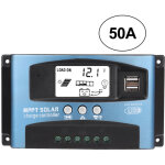 Sjlerst - contr�leur de charge solaire mppt 40a, r�gulateur de batterie intelligent de contr�leur de ...