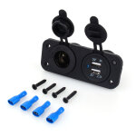 Sjlerst ? chargeur usb double 12v pour voiture ? prise allume - cigare avec 2 ports usb ? sortie 5v 1a ...