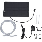 Sjlerst ensemble de pompe de fontaine � eau solaire 6v 10w usb pompe � eau de fontaine solaire pour bain ...