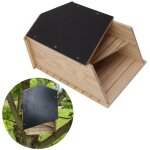 Sjlerst - kit de maison de chauve - souris, abri de bo�te de chauve - souris � double chambre r�sistant ...