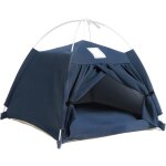 Sjlerst - lit pour chien chat, tente de couchage pour animaux de compagnie, amovible en coton et lin, ...