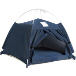 Sjlerst - lit pour chien chat, tente de couchage pour animaux de compagnie, amovible en coton et lin, ...