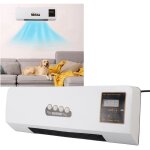 Sjlerst petit climatiseur mural 1800w avec télécommande pour chambre à coucher salon salle de bain appartement ... Sjlerst petit climatiseur mural 1800w avec télécommande pour chambre à coucher salon salle de bain appartement ...