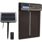 Porte automatique pour poulailler avec minuterie, dtection de la lumire tlcommande solaire 3 en 1 ouvre ...