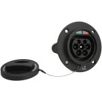 Sjlerst prise de charge ev, adaptateur de charge ev de type 2 250v 16 / 32a ac ip54 prise de charge ev ...