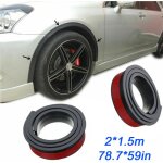 Sjlerst protection universelle de passage de roue de voiture en caoutchouc, bandes anti - collision, ...