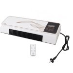 Sjlerst radiateur �lectrique mural en abs pp, mini machine de chauffage et de refroidissement avec commande ...