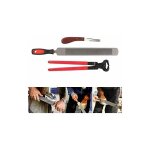 Soins des sabots pour chevaux, rappe sabot lime equin lime  sabot double face avec pince  sonder professionn ...