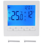 Sjlerst thermostat num�rique �lectronique avec affichage lcd, thermostat intelligent mural, contr�leur ...