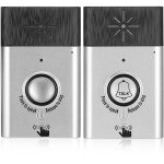 Sjlerst vocale sans fil intelligente, interphone bidirectionnel pour la maison et le bureau longue distance ...