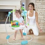 L'aire d'eveil  rebonds, 13 + jouets et activits, trotteur avec musique et lumires, sige rotatif ...