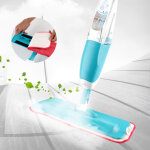 Balai vapeur avec pulvrisation mop spray pliable bleu