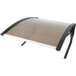 Garage pour robot tondeuse protection toit marron