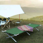 Skecten - lit de camp lit d'appoint pliable 1906242 cm avec sac de transport polyester oxford mtal neuf ...