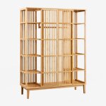 Sklum - armoire ouverte en bambou albin