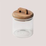 Bocal en verre roser sklum ?13, 8 cm