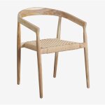 Sklum - chaise de salle � manger en bois de teck visby design