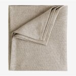 Nappe de 140x240 cm en lin et coton ederne sklum tapioca beige