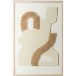 Tableau dco (40x60 cm) tafari sklum marron bois naturel