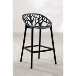 Sklum - tabouret de jardin haut en polypropylène ores noir ?65 cm Sklum - tabouret de jardin haut en polypropylène ores noir ?65 cm