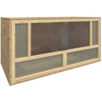 Skm terrarium bois d'ing�nierie 80x40x40 cm