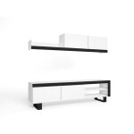 Skraut home - salon idem - ensemble de meubles - unit murale - meuble bas tv - salle  manger, ensemble ...