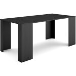 Skraut home - table console extensible, console meuble, 180, pour 8 personnes, table � manger, style ...