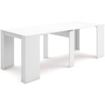 Skraut home - table console extensible, console meuble, 220, pour 10 personnes, table  manger, style ...