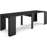Skraut home - table console extensible, console meuble, 260, pour 12 personnes, table � manger, style ...
