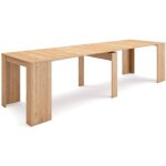 Skraut home - table console extensible, console meuble, 300, pour 14 personnes, table � manger, style ...